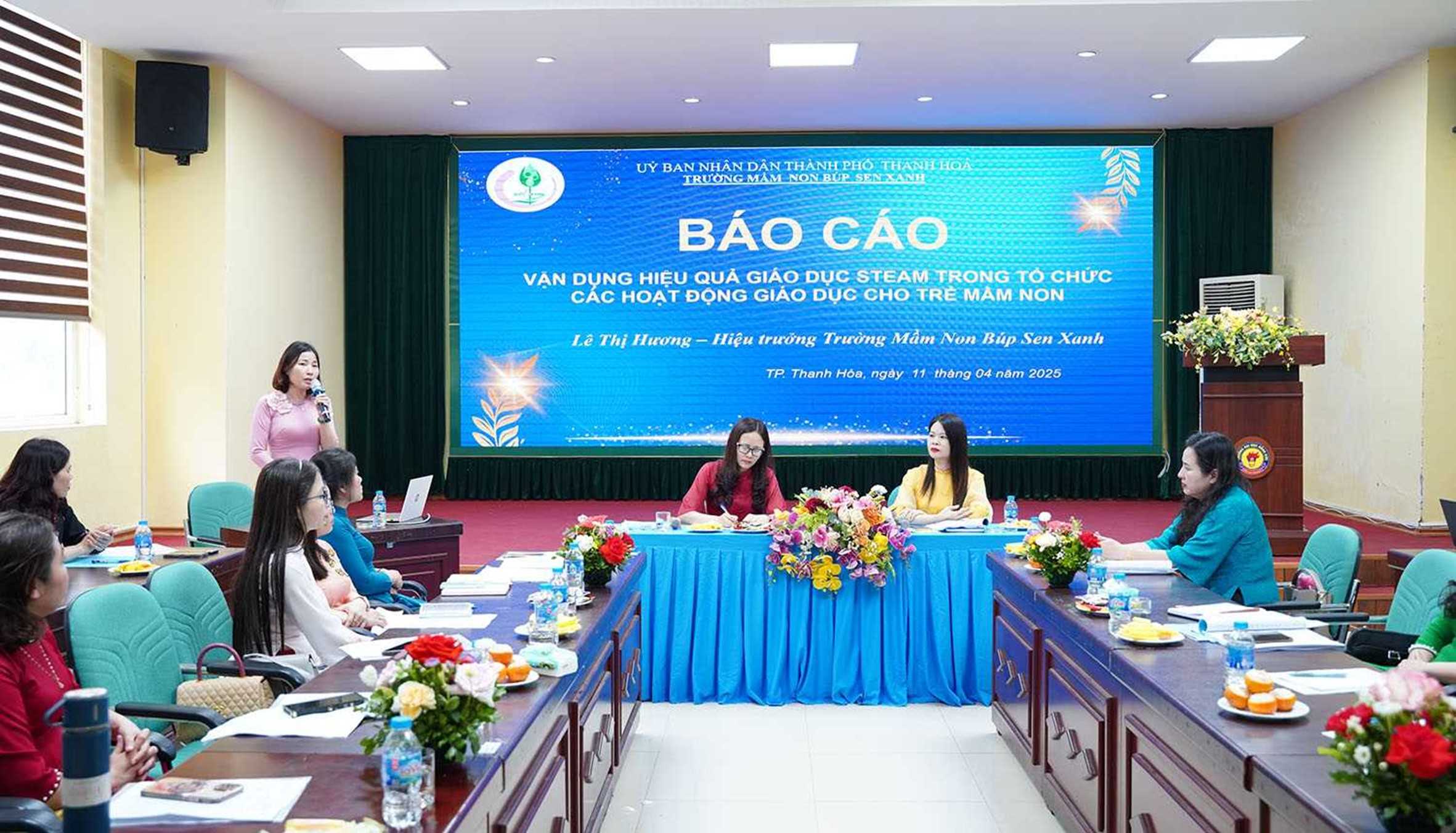 Hội thảo khoa học "Giáo dục STEAM ở bậc học mầm non"